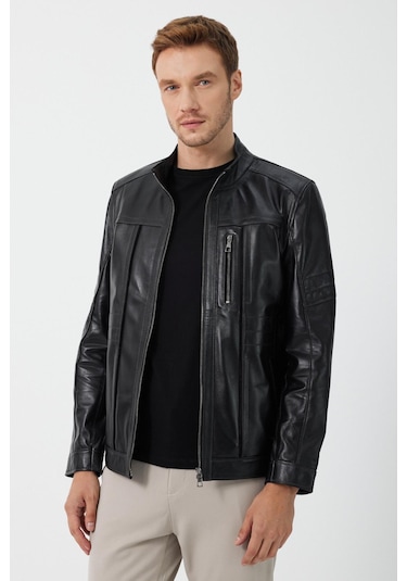 Tete Siyah Deri Mont Siyah