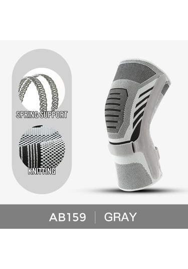 Conventions1 En Yeni Erkek Diz Desteği, Kaymaz Ve Aşınmaya Gri
