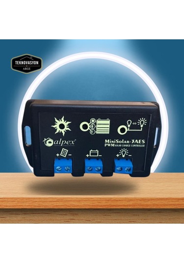 Alpex 3 Amper 12 Volt Solar Şarj Kontrol Cihazı