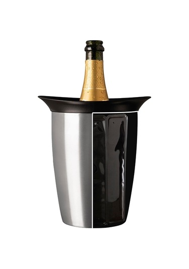 Vacu Vin 3647360 Aktif Şampanya Soğutucu Elegant Paslanmaz Çelik