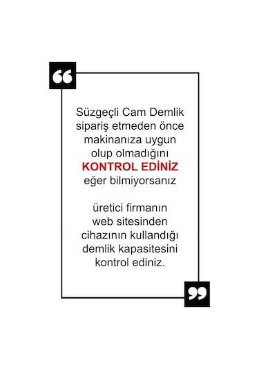 Kapris 1250 Ml Çelik Süzgeçli Cam Demlik Beyaz 8883 Beyaz