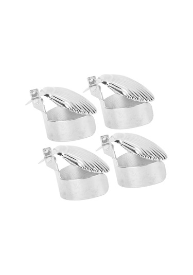 Yaozixa Demir Konulmuş Otomatik Mum Söndürücü, 4 Adet Sakal Desenli, 0.7-1 İnç Çaplı Mumlar İçin Güvenli Ve Dayanıklı