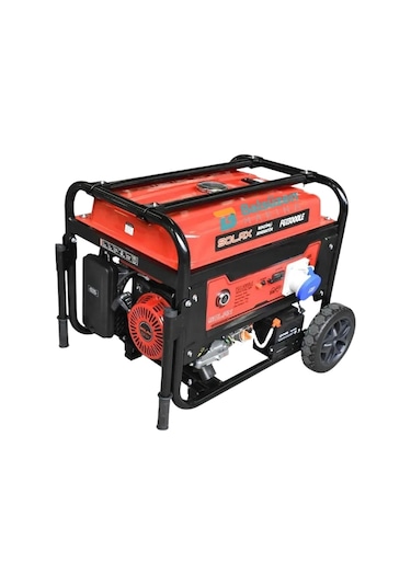 Solax FG13000LE Monofaze İpli Marşlı Benzinli Jeneratör