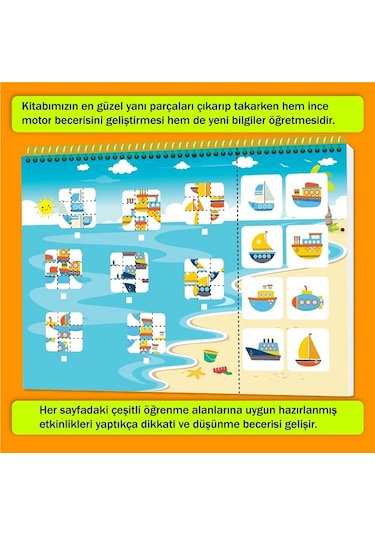 Cırt Cırtlı Kitap Okuma-yazmayı Öğreniyorum Yaz-sil 4-7 Yaş