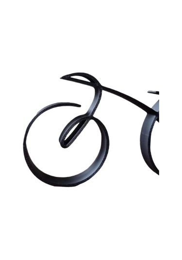 Homyl Bisiklet Heykel Dekorasyon Demir Mini Masaüstü Severler 20cmx13cm