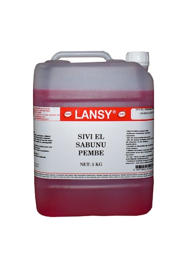 Lansy Sıvı El Sabunu Pembe 5 KG