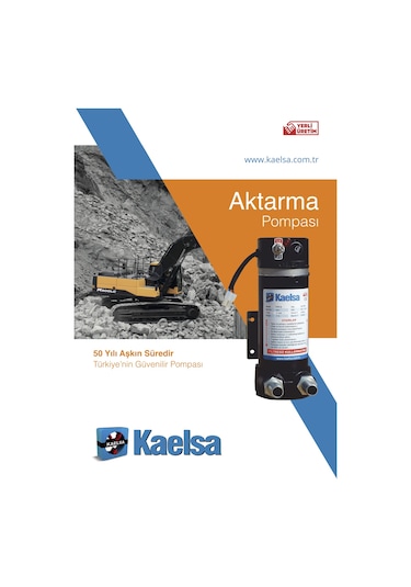 Kaelsa Mazot Aktarma Pompası 12V