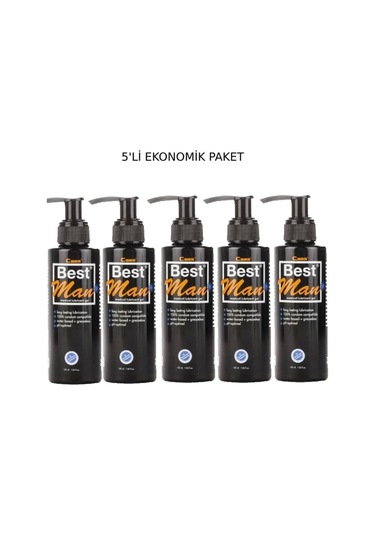 Cabs Bestman Su Bazlı Kayganlaştırıcı Jel 5 x 150 ML