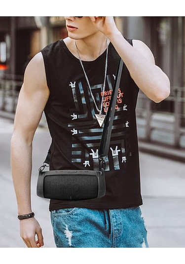 Singree "jbl Charge 5 Taşınabilir Bluetooth Hoparlör İçin Su Geçirmez Silikon Kılıf - Omuz Askılı"