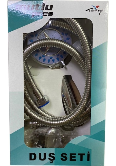 Banyo Duş Başlığı Seti Fiskiyesi Telefonu 3 Fonksiyonlu Diğer