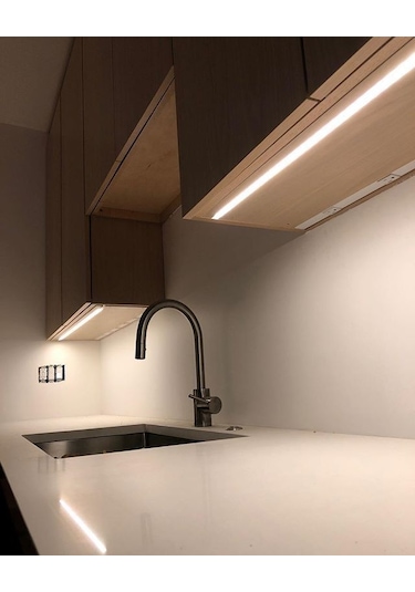 Dekoratif Mutfak Tezgah Üstü Led Lineer 100cm 3000k Gün Işığı