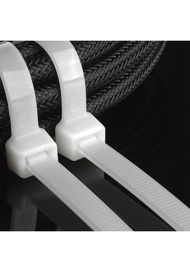 Kablo Bağı 4.5x250mm Beyaz 100 Adet