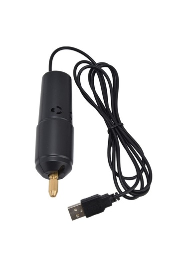 Sones Usb Arayüzü 360 Mini Elektrikli Matkap Manuel Tutkal Delme Elektrikli Matkap, Set: Matkap + 4 Adet Anahtar + 100 Adet Çivi