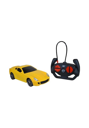 Ctoys Sports Car 27 Mhz Full Fonksiyon Uzaktan Kumandalı Chevrolet Corvette Sarı Ce 07
