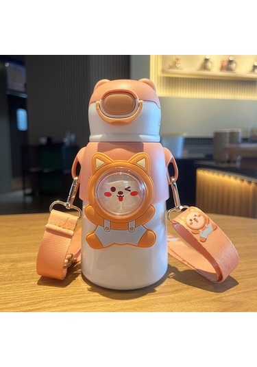 Karikatür Şekilli 316 Paslanmaz Çelik Su Isıtıcısı, Çocuklara Ve Kış Malzemeleri 0yzlwu Turuncu