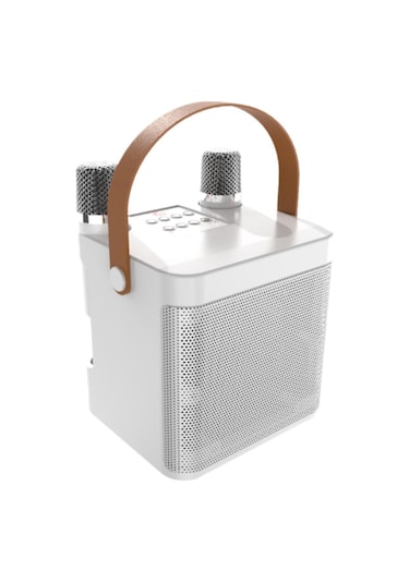 Suntek Taşınabilir Hoparlör Çok İşlevli Kolay Beyaz