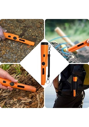 Gmn-pointer El Tipi Altın Gümüş Metal Dedektörü Çantalı