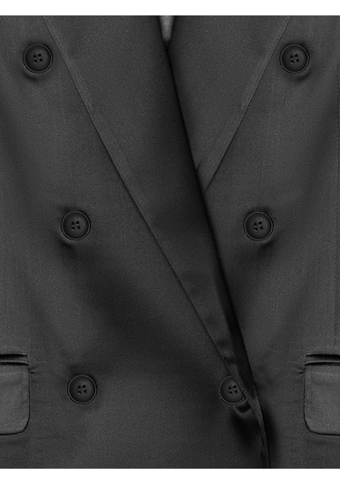Dilvin 60797 Blazer Ceket-siyah