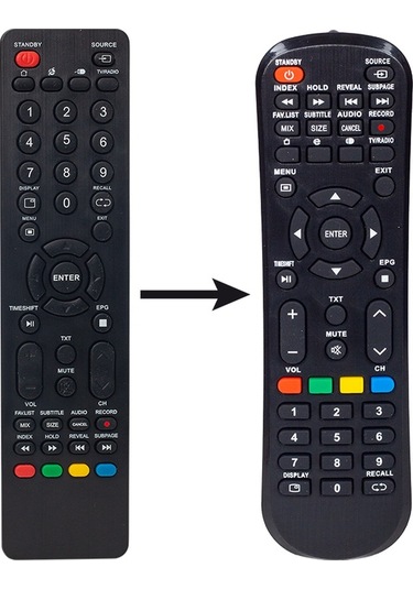 Weko Kl Awox 55K5500 Smart Tv Lcd-Led Tv  Kumanda