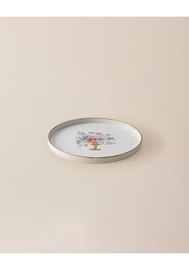 Leroy Yuvarlak Sunum Tepsi - Renkli Teps0000000142