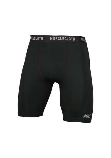 Musclecloth Training Erkek Şort Tayt Siyah SiYAH