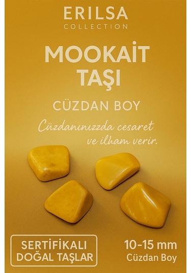 Sertifikalı Mookait Jasper Taşı Kütle 10-15 Mm Cüzdan Boy Cesar