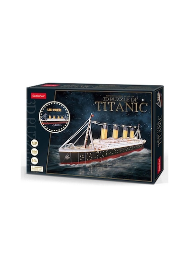 Cubicfun 3D Puzzle Titanic Led Işıklı L521H