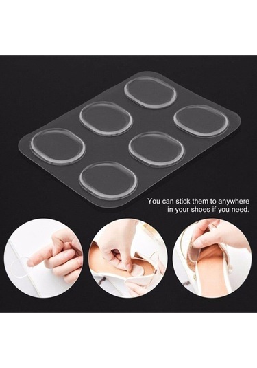 Ayak Nasır Koruyucu Silikon 6'li Nokta Silikon Ped Ayak Vurma Önleyici