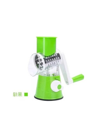 Pazly Çok Fonksiyonlu Sebze Kesici Dilimleme Rende Doğrayıcı Yeşil, Pratik Mutfak Aleti Yeşil