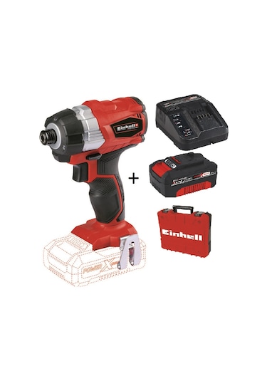 Einhell TE-CI 18 Li Brushless Darbeli Vidalama + 4 Ah Starter Kit + Çanta