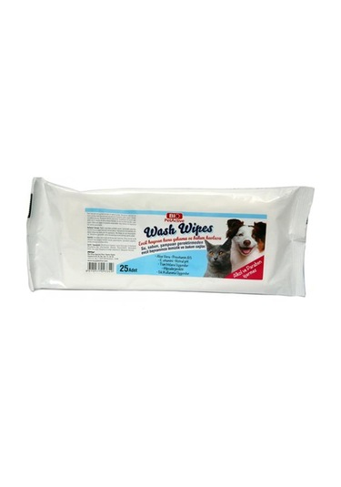 Bio Petactive Wash Wipes Islak Mendil 25'li