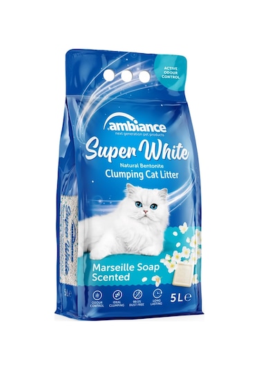 Ambiance Marsilya Sabunu Kedi Kumu 3 x 5 L