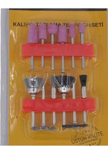 Mi̇ni̇ Taşlama Zımparalama Fırçalama 12'li Gravür Hobi Set