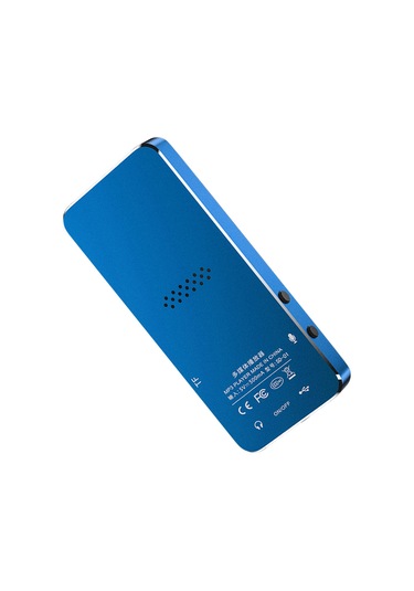 Xindoker 8gb Mavi Bluetooth Mp3 Çalar - 20-30 Saat Oynatma Süresi, 2.0 İnç Ekran, Çoklu Ses Formatı Desteği, Taşınabilir Spor Ve Öğrenci İçin