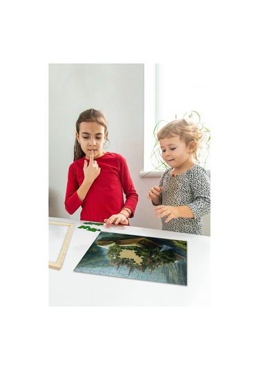 Ahşap Çerçeveli Puzzle - Tablo Hthp - 009 23 X 32 120 Parça