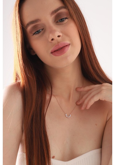 Miletkuyumculuk 14 Ayar Altın Baget Kolye