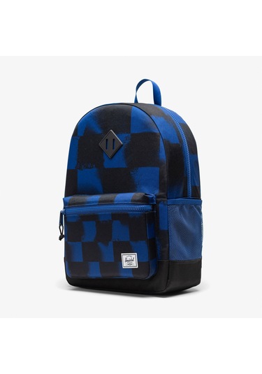 Herschel Heritage Checkered Çocuk Siyah/mavi Sırt Çantası 11576 Siyah