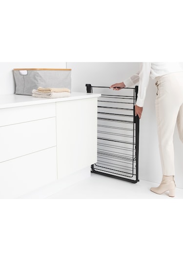 Brabantia Ekstra Askılıklı Çamaşır Kurutma Askısı 25 M Mat Siyah