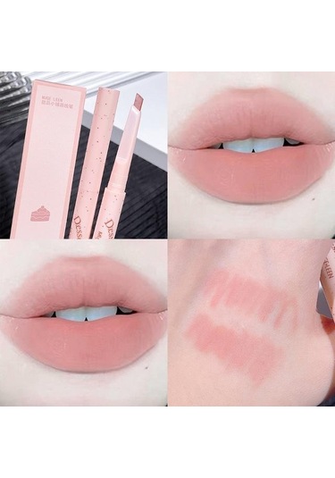 Süt Mat Pürüzsüz 3D Dudak Kalemi 02