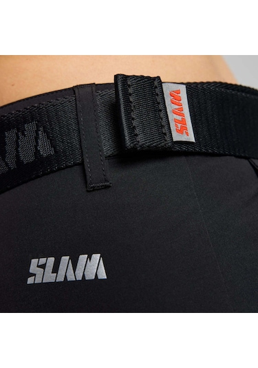 Slam Slam Logo Belt Unisex Siyah Kemer W01 Siyah