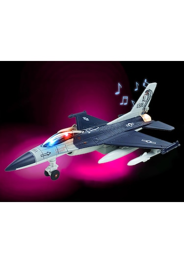 Diecast Kobra Savaş Uçağı Lacivert