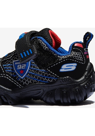 Skechers Damager İii - Lil Patroller Boys N Siyah Işıklı Spor Ayakkabı 400020n Bkrb