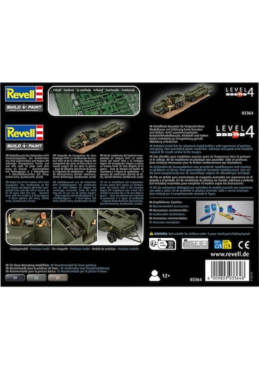 Revell Maket Model Kit Askeri Araçlar M19 Tank Transporter 3364