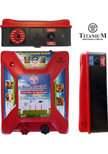Titanium Night Shock 30K Elektirikli Çit Sistemi Set-2 30000 Volt