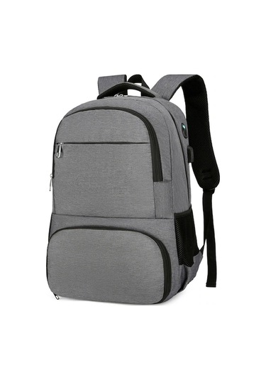 Isı Yalıtımlı Sırt Çantası - Usb Şarj Portlu, Hırsıza Karşı Cep, 15.6" Laptop Bölmeli Çok Renkli Çok Renkli