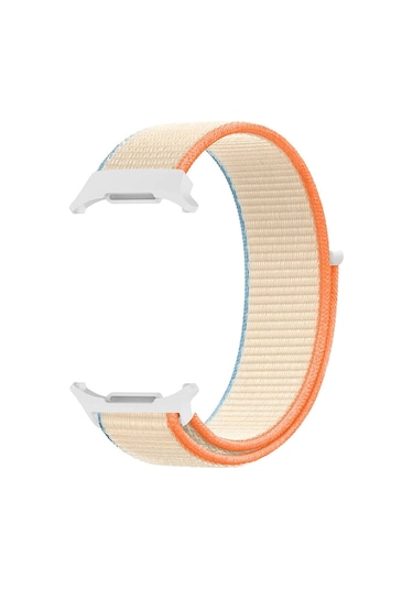 Biriva Home Galaxy Watch Ultra 47mm Krd-03 Hasır Kordon-krem