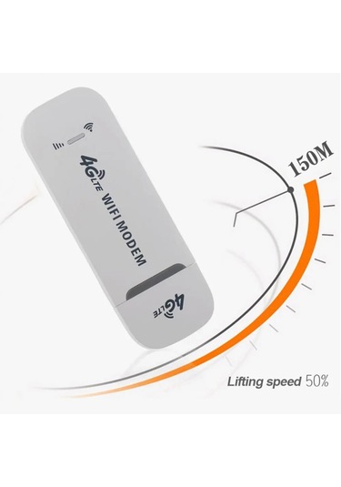 4g Kablosuz Lte Wifi Yönlendirici 4g Taşınabilir 150 Mbps Usb Modem Cep Hots Green