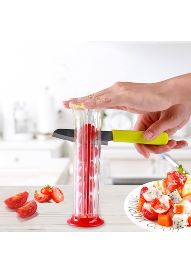 Üzüm Çilek Dilimleyici Domates Kiraz Kesici Bıçak Meyve Salata Yapım Aracı Diğer