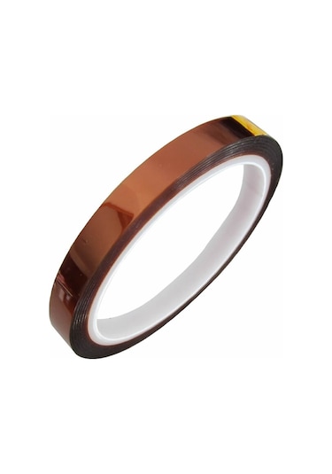 Kapton Bant 10mm x 30 Metre Yüksek Düşük Sıcaklık -73C  260C