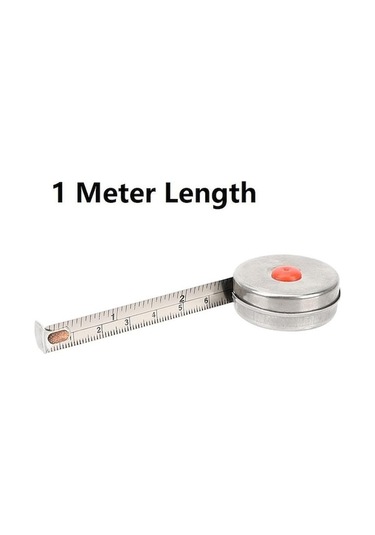 Novahub Okunması Kolay El Sanatları Ev Bant Cetveli Paslanmaz Çelik 1 M 1 M